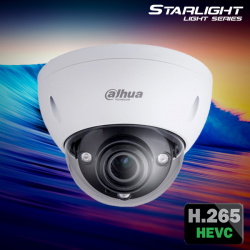 Dahua HDBW8231EP-Z H.265 1080p D/N IR 3 Axis WDR Vandaal Dome 2.7-12mm Motorzoomlens incl. PFA138