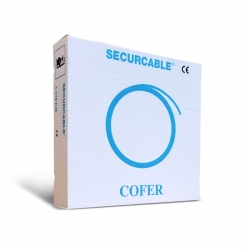Cofer 200 meter 4 x 0.22mm2 Soepele onafgeschermde alarmkabel in doos
